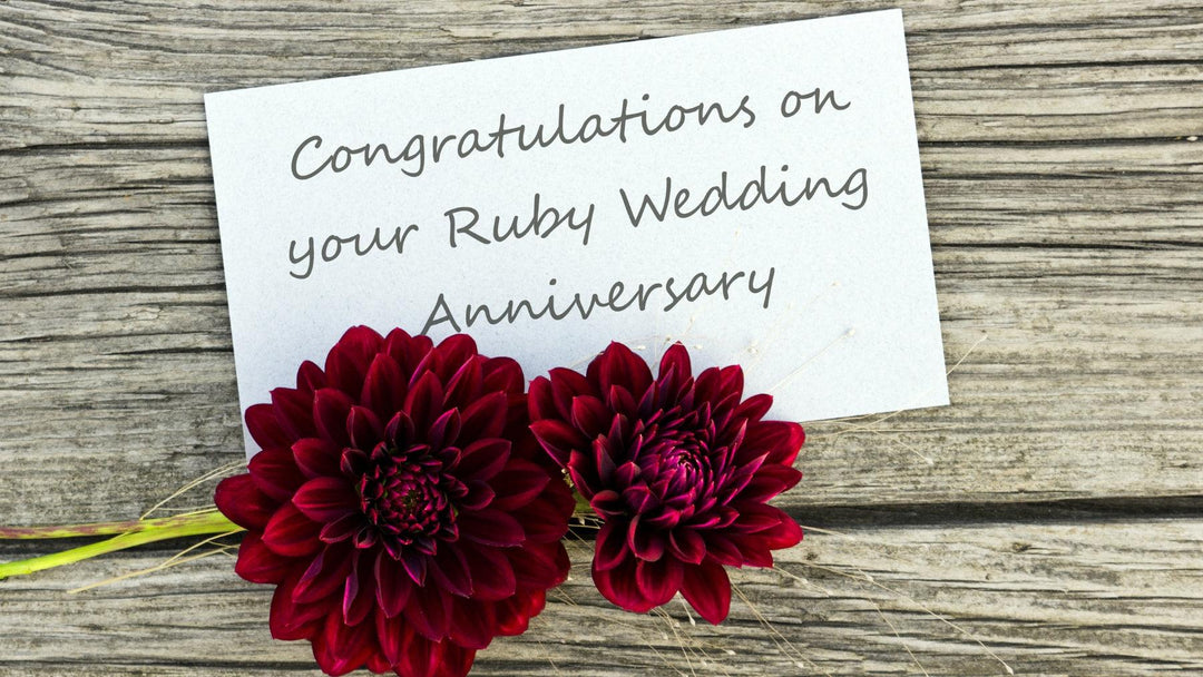 Celebrating 40 Years Together: Ruby Anniversary Gift Ideas