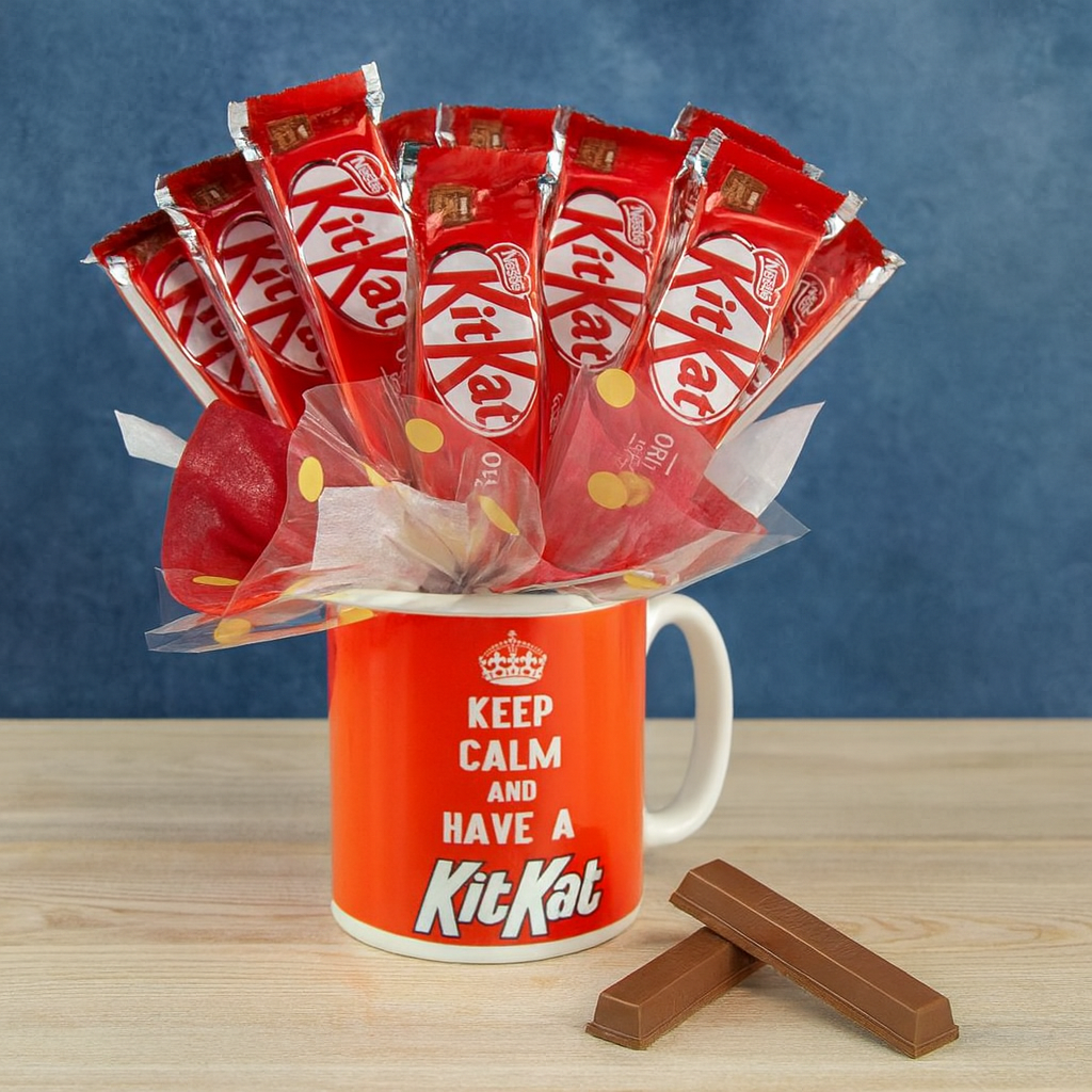 KitKat Mug Bouquet