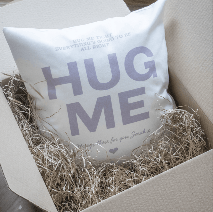 Personalised Hug Me Cushion