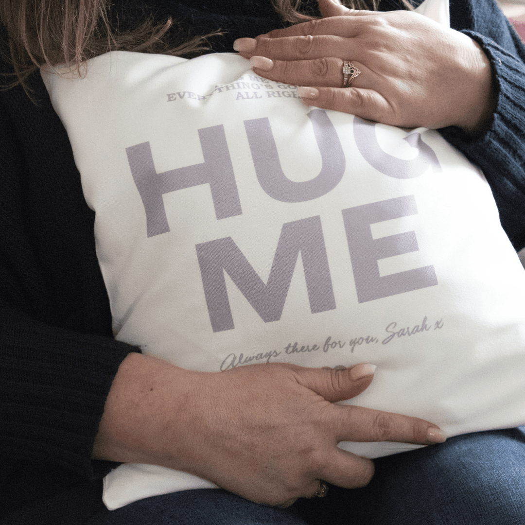 Personalised Hug Me Cushion