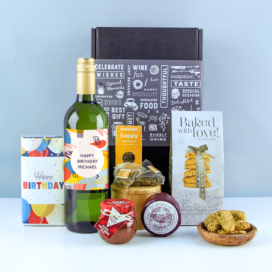 Birthday Wine and Cheese Hamper