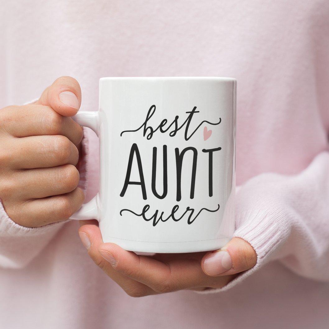 Pregnancy Announcement Gifts Best Aunt Ever Mug – Smart Gift