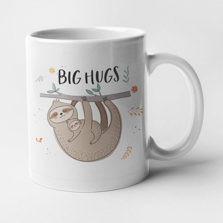 Big Hugs Sloth Mug