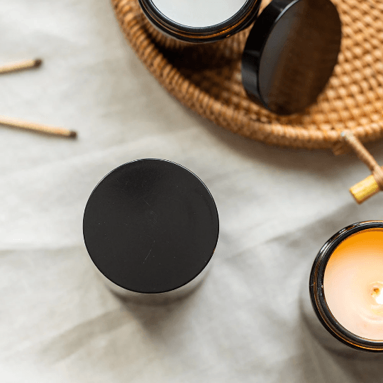 Personalised Engagement Candle - Minimalist Gold Heart