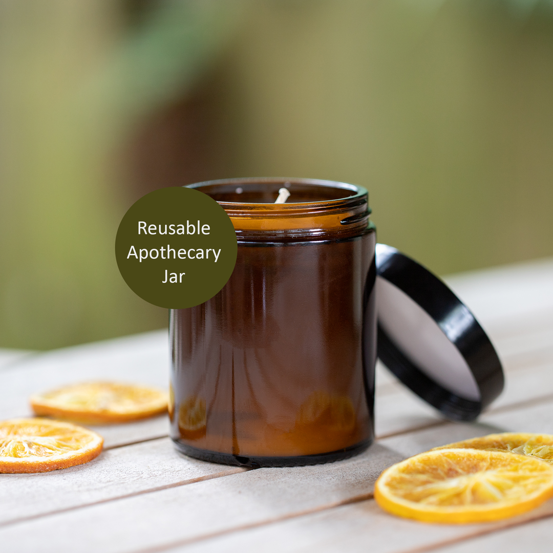 February Birth Month Candle – Personalised Birthday Gift