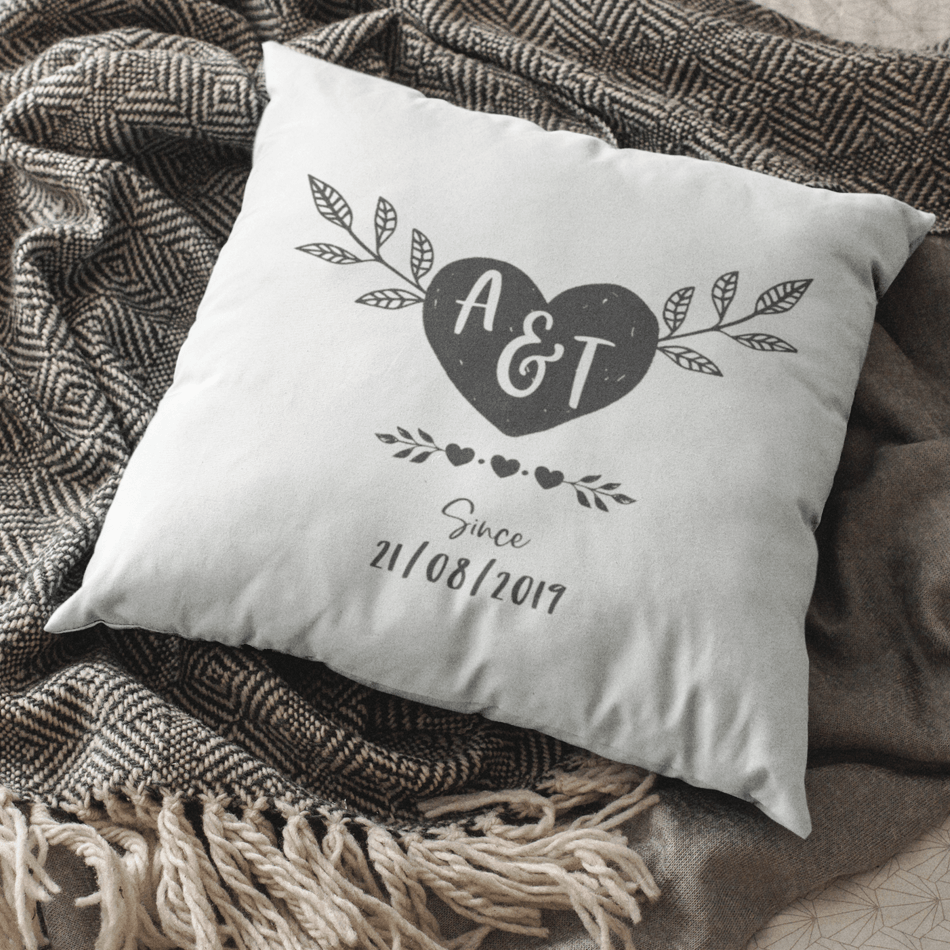 Personalised Together Since Cushion
