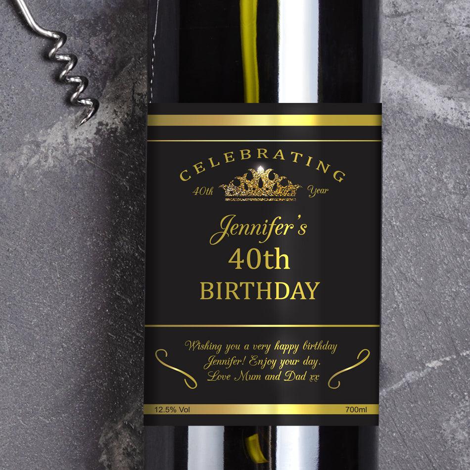 Birthday Celebration Wine Gift