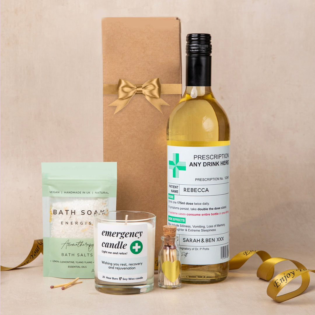 Get Well Soon Prescription Gift Set