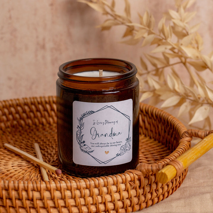 Personalised In Loving Memory of Candle