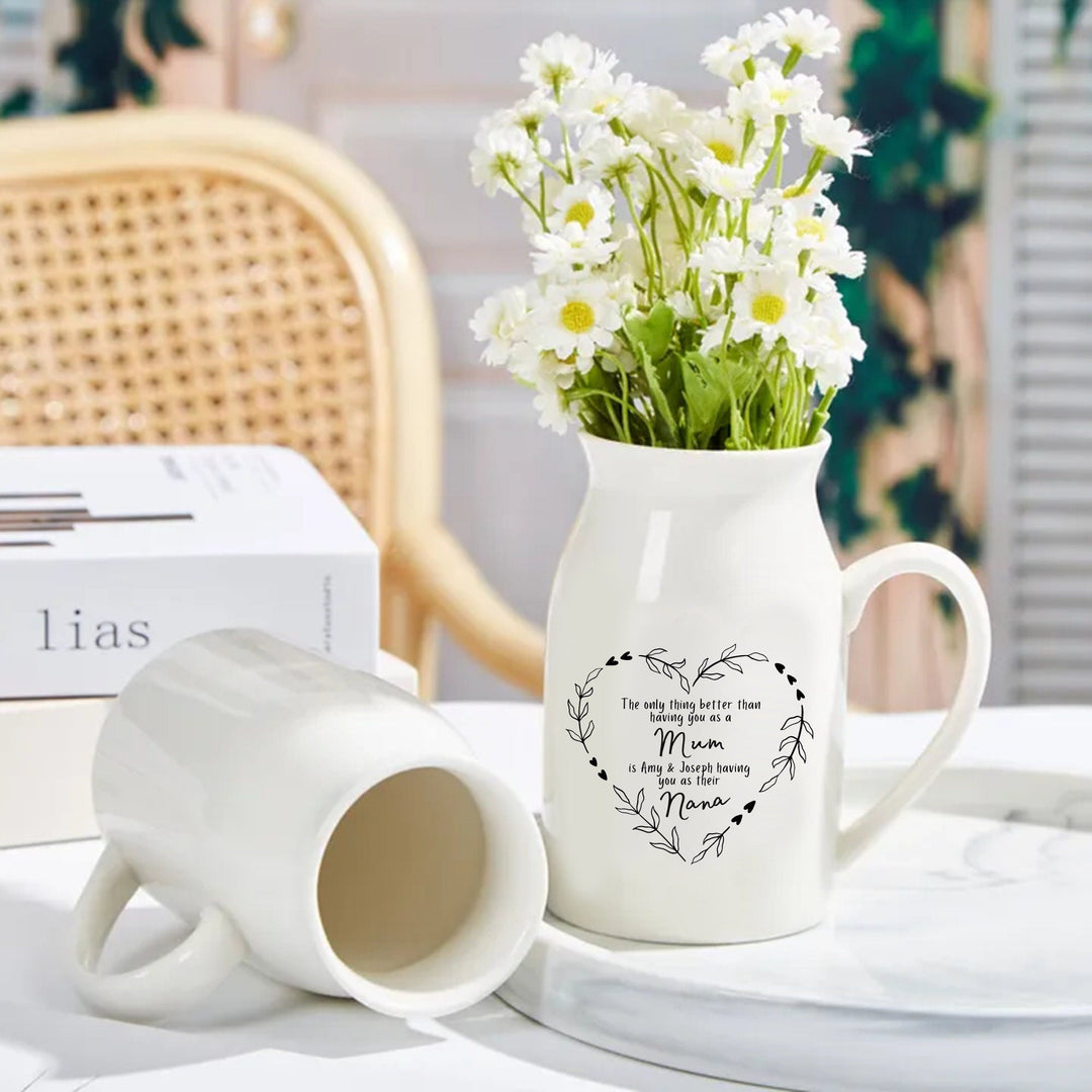 Personalised Flower Vase - The Only Thing Better