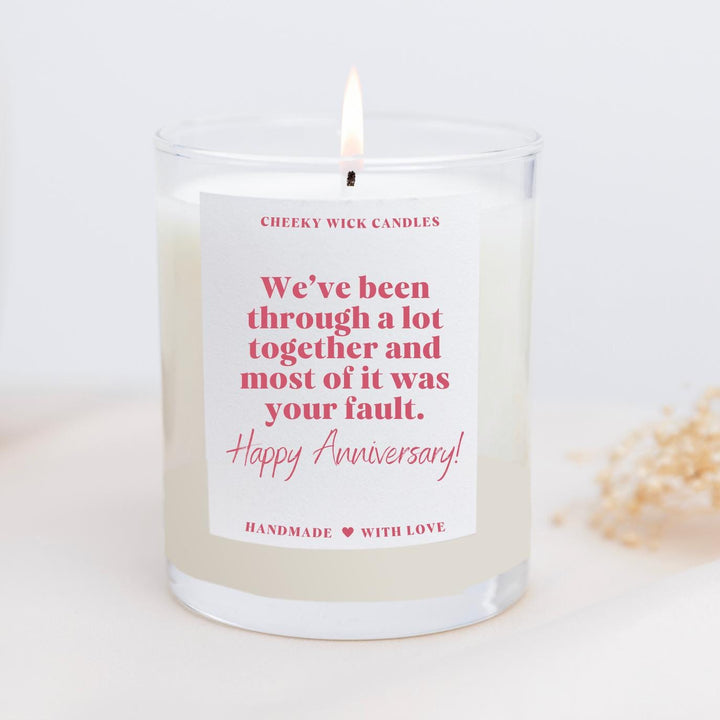 We've Been Through a Lot Together Candle