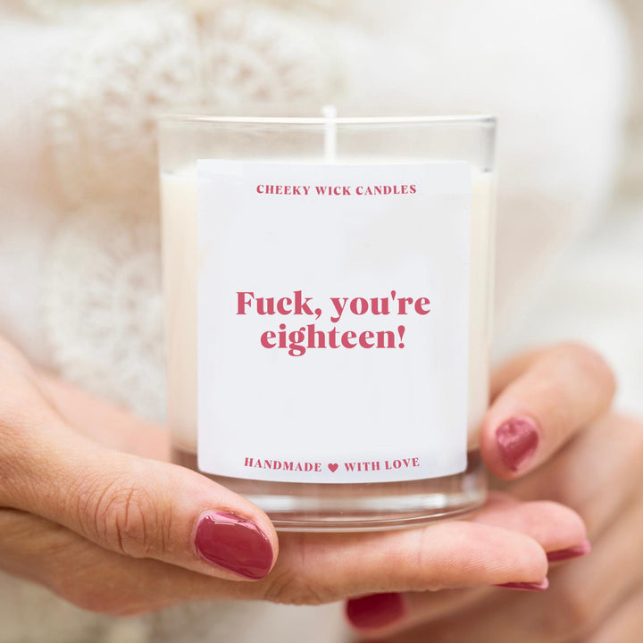 F*ck You're Eighteen Candle Gift for 18th Birthday