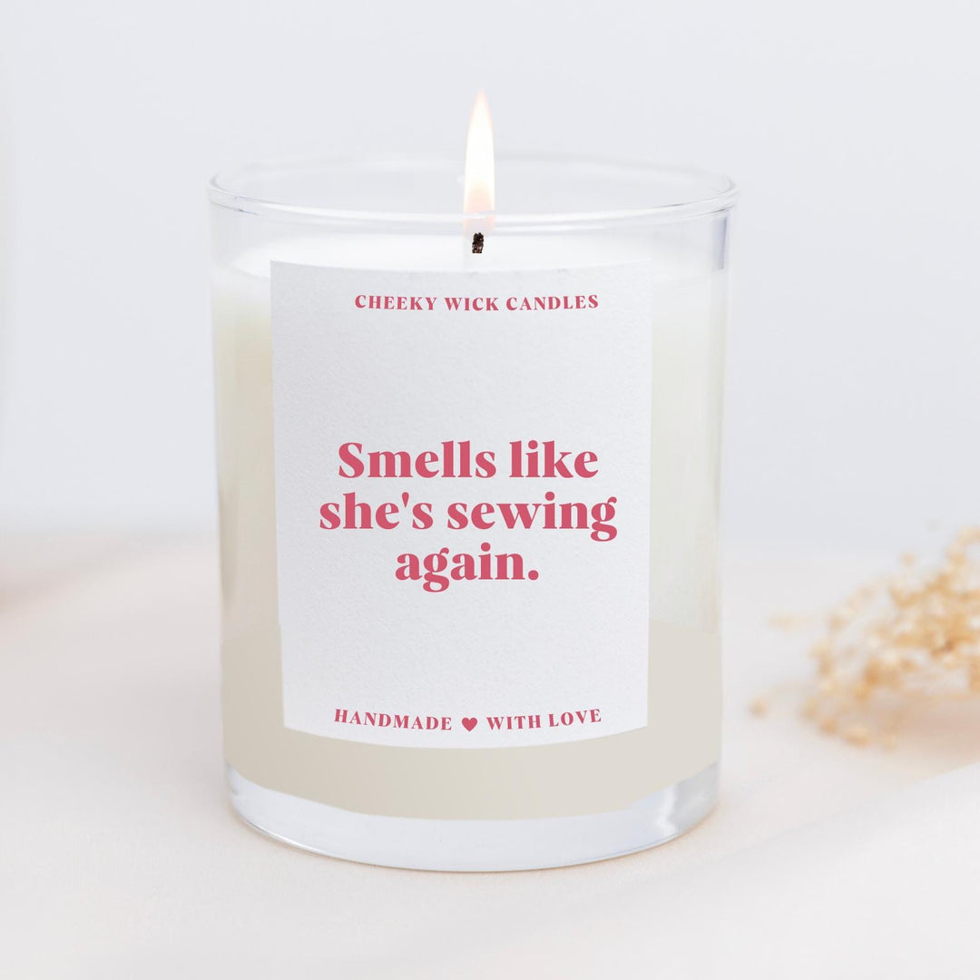 Smells Like She's Sewing Again Candle