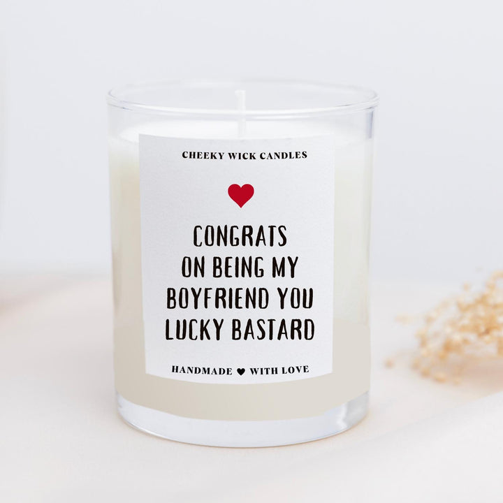 Congrats on Being My Boyfriend Candle