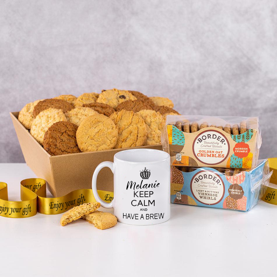 Keep Calm Personalised Biscuit Tray