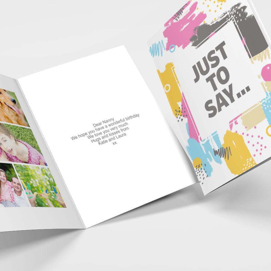 Free Photo Card
