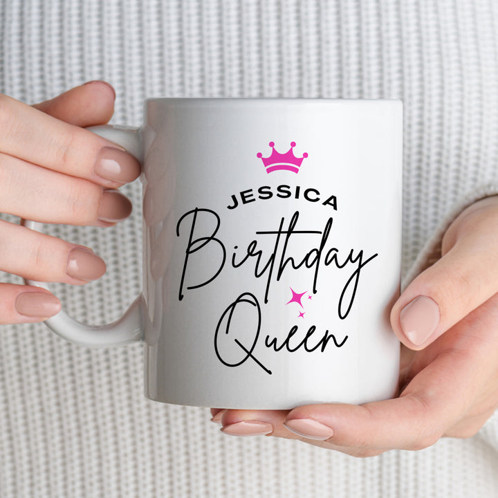 Personalised Any Name Birthday Queen Chocolate Bouquet