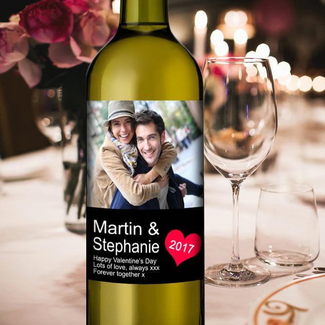 Couple's Personalised Wine Gift