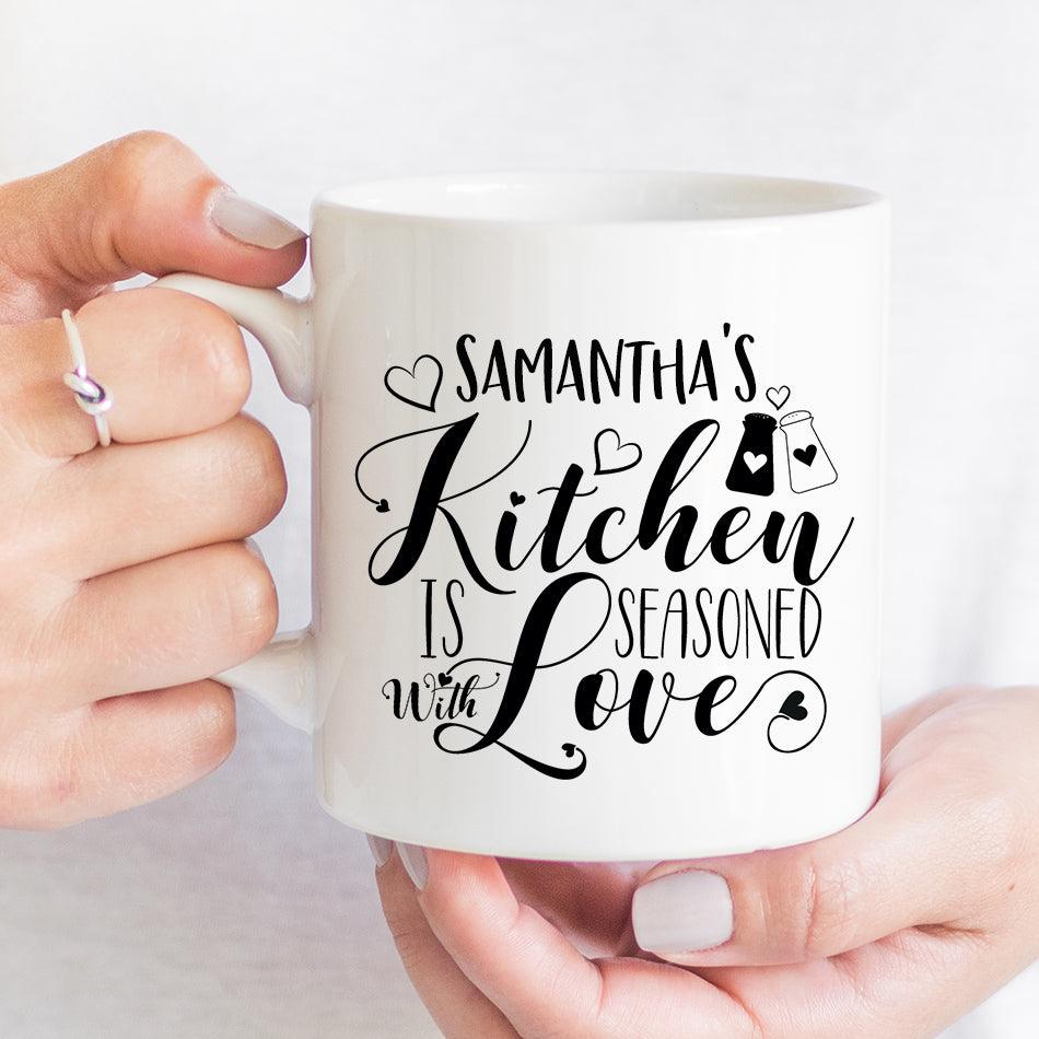 Personalised Seasoned With Love Mug