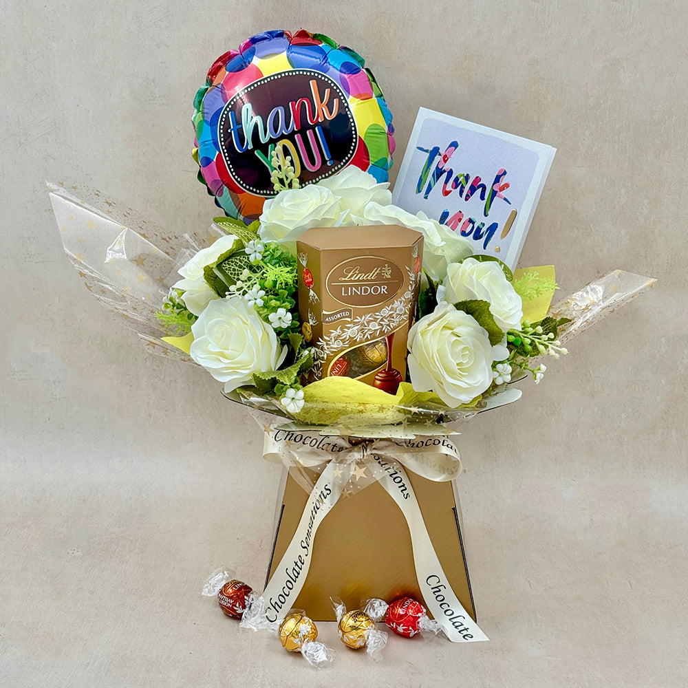 Thank You Chocolate & Forever Flower Bouquet