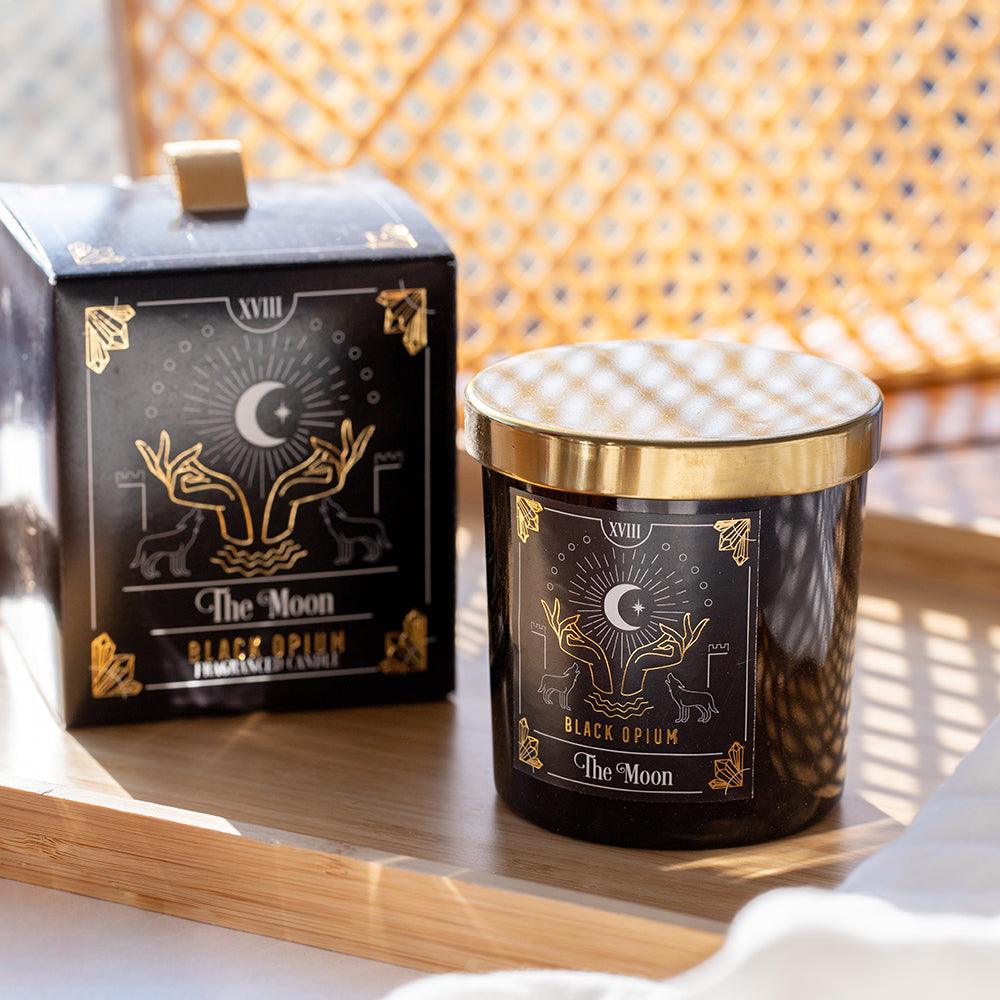 Tarot Card Candle - The Moon