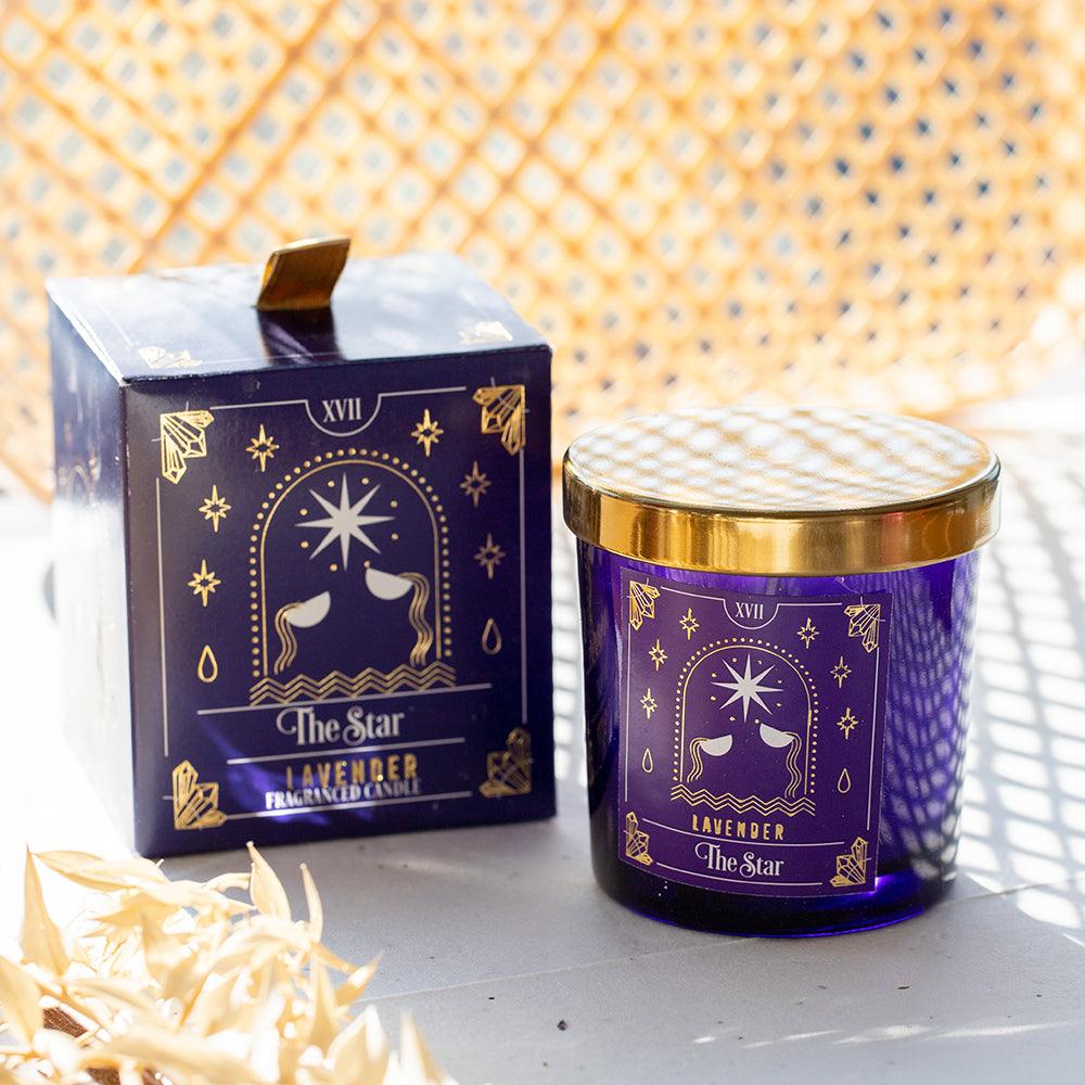 Tarot Card Candle - The Star