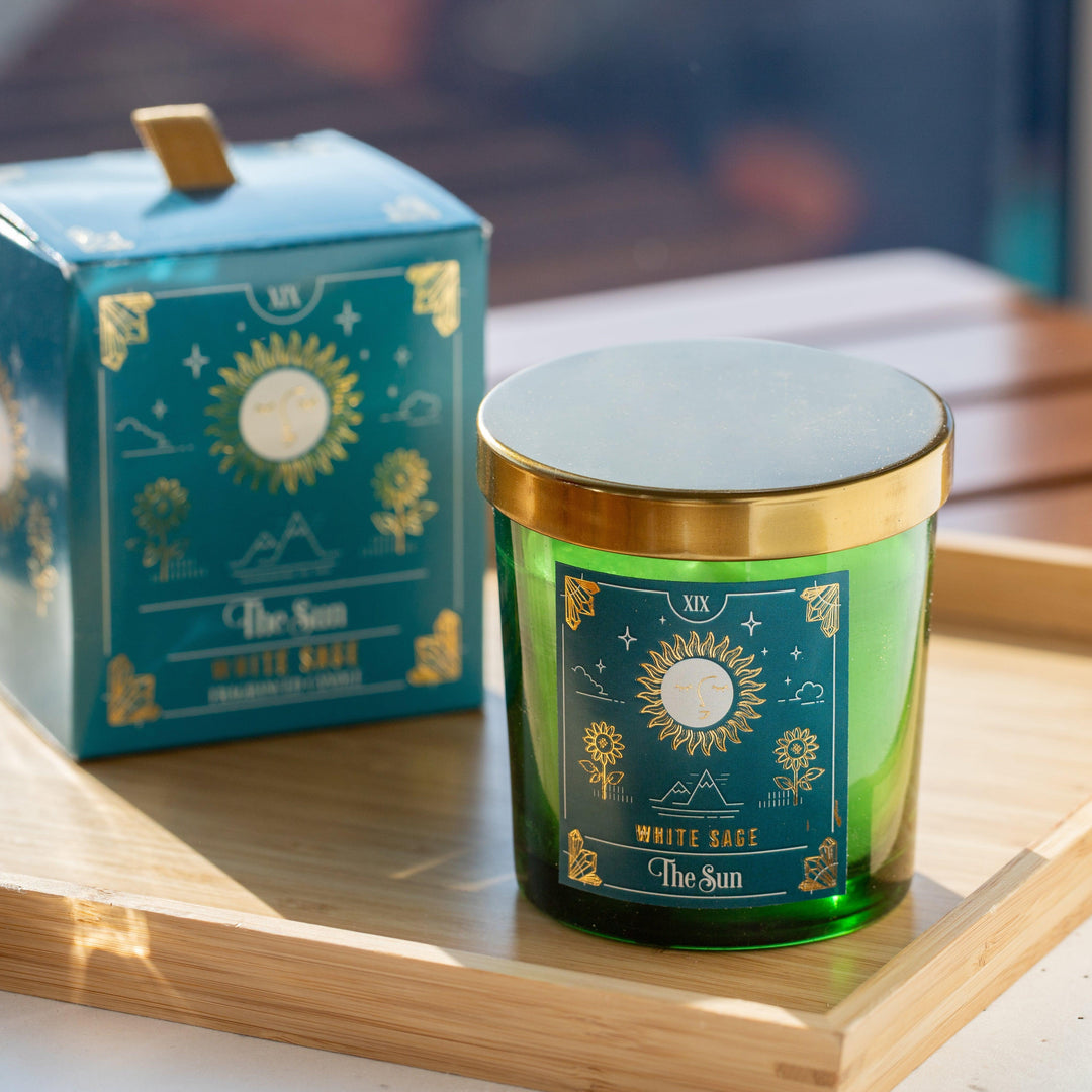 Tarot Card Candle - The Sun
