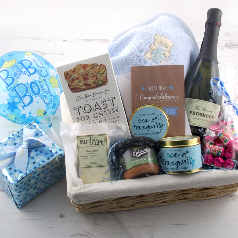 Baby Hamper for a Newborn Baby Boy as Created by Our Customers...