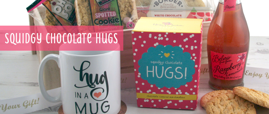 New Hamper at Smart Gifts:  Squidgy Chocolate Hugs... a great get well soon gift to send to a hospital patient...