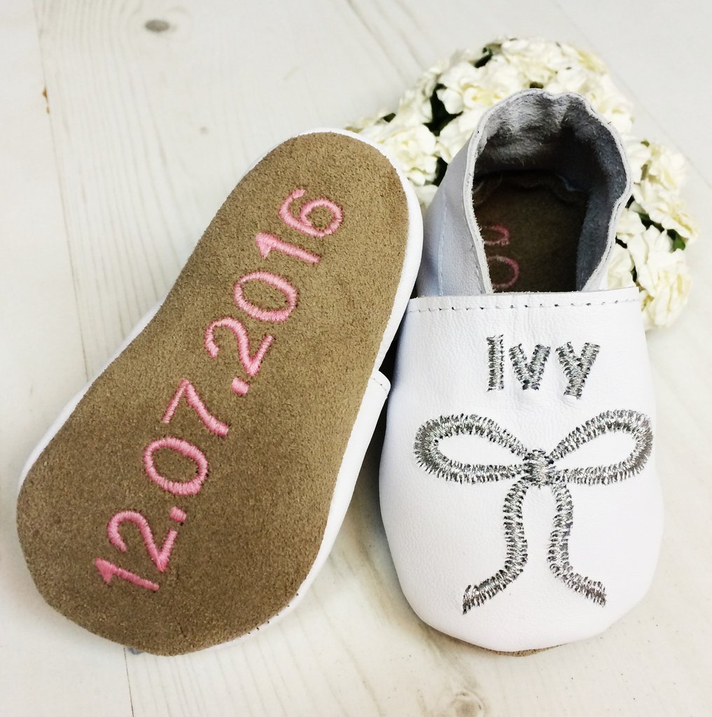 Personalised Christening Shoes