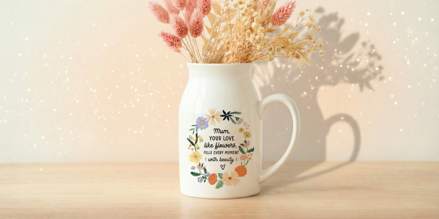 Vases & Dried Flowers