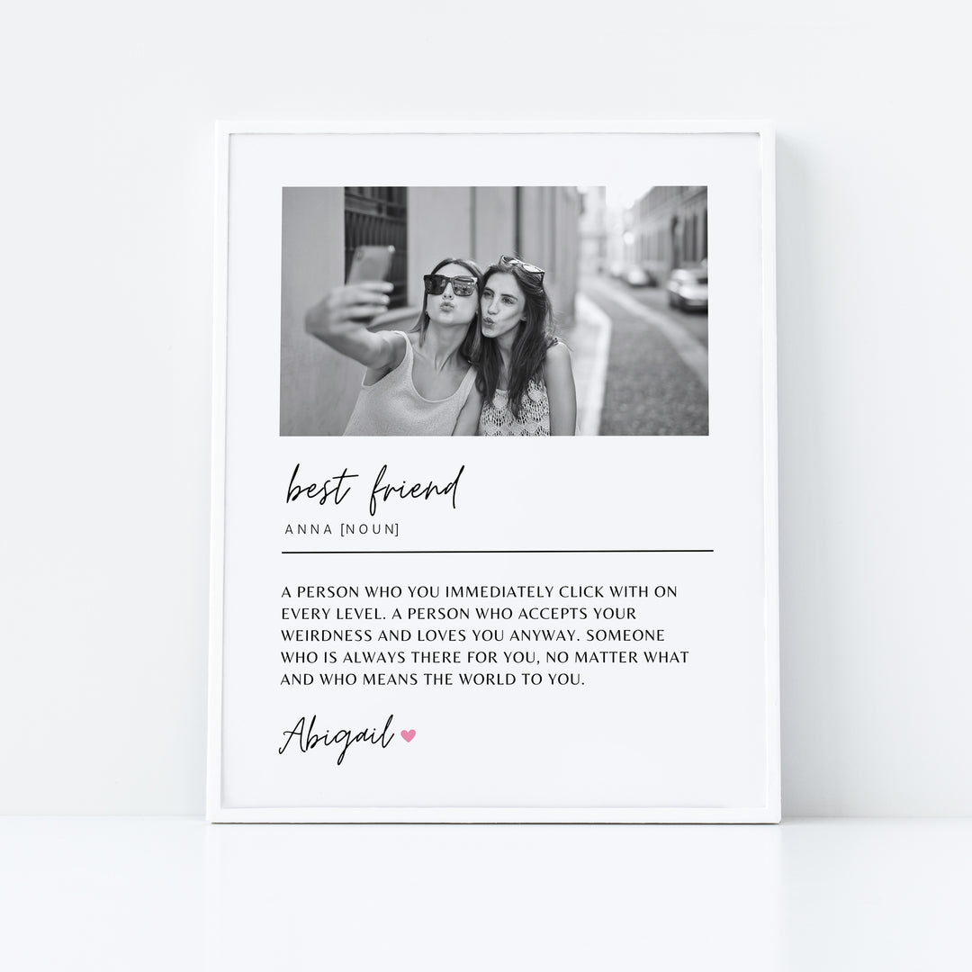 Best Friend A4 Photo Print