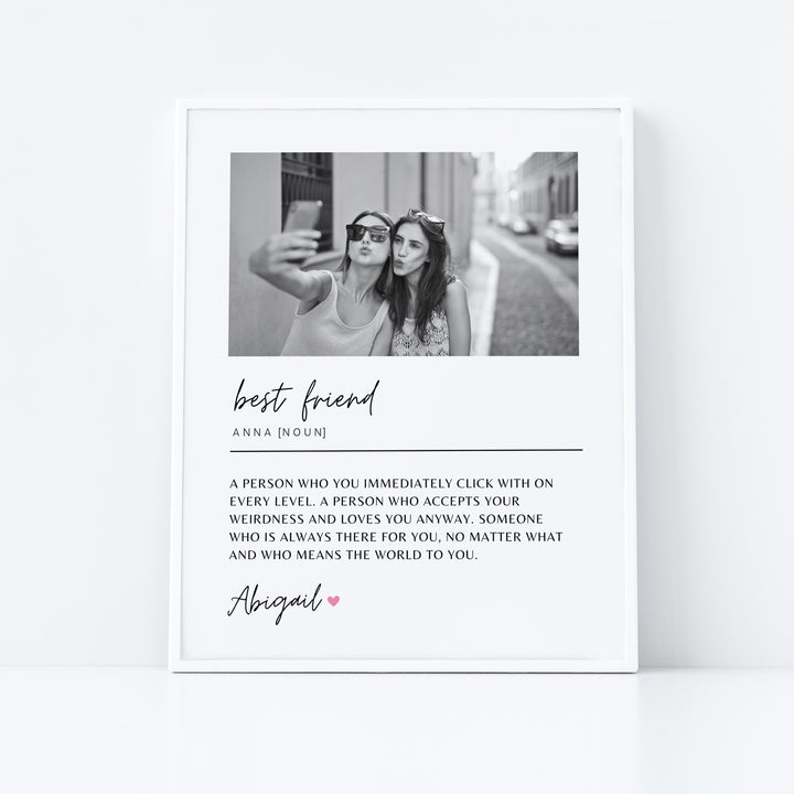 Best Friend A4 Photo Print