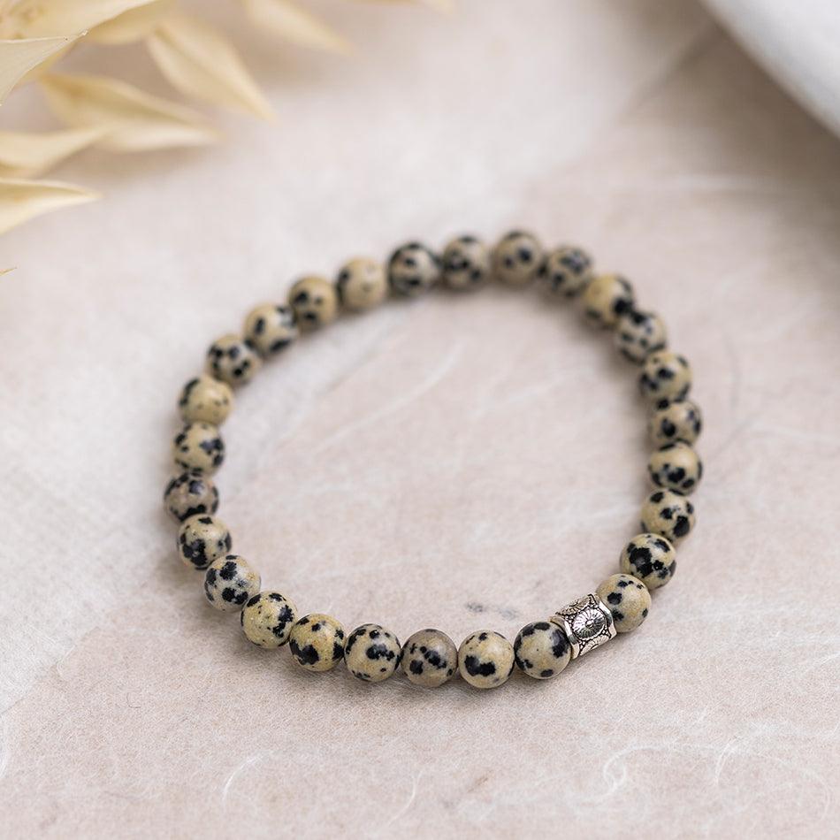Dalmatian Jasper Bracelet - Ayana Collection