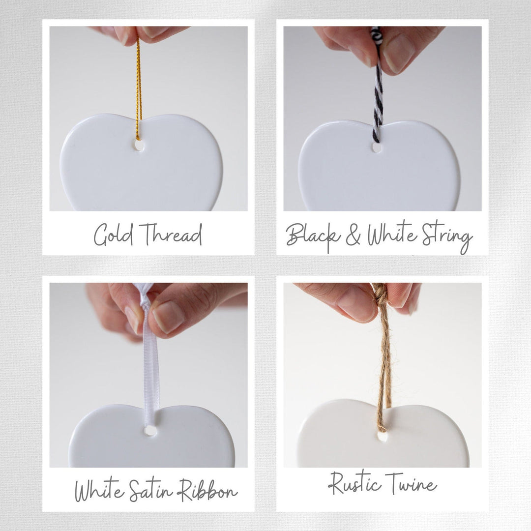 Friendship Heart Ceramic Keepsake: Chance Made Us Neighbours