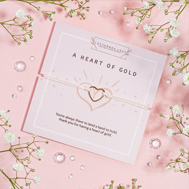 Heart of Gold Thank You Gift Box