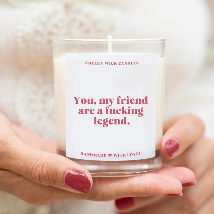 You Are a Legend Candle Gift