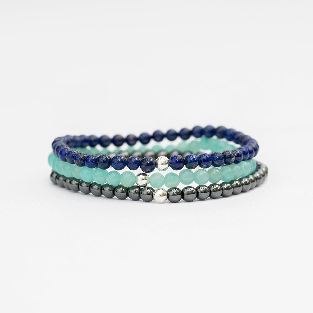 Balance and Wellness Bracelet Set - Djuna Studios