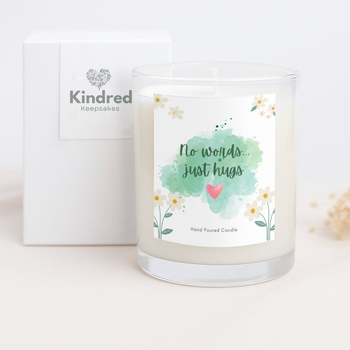 No Words… Just Hugs Candle Gift