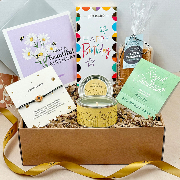 Luxury Birthday Gift Box for Her - Sunshine & Treats