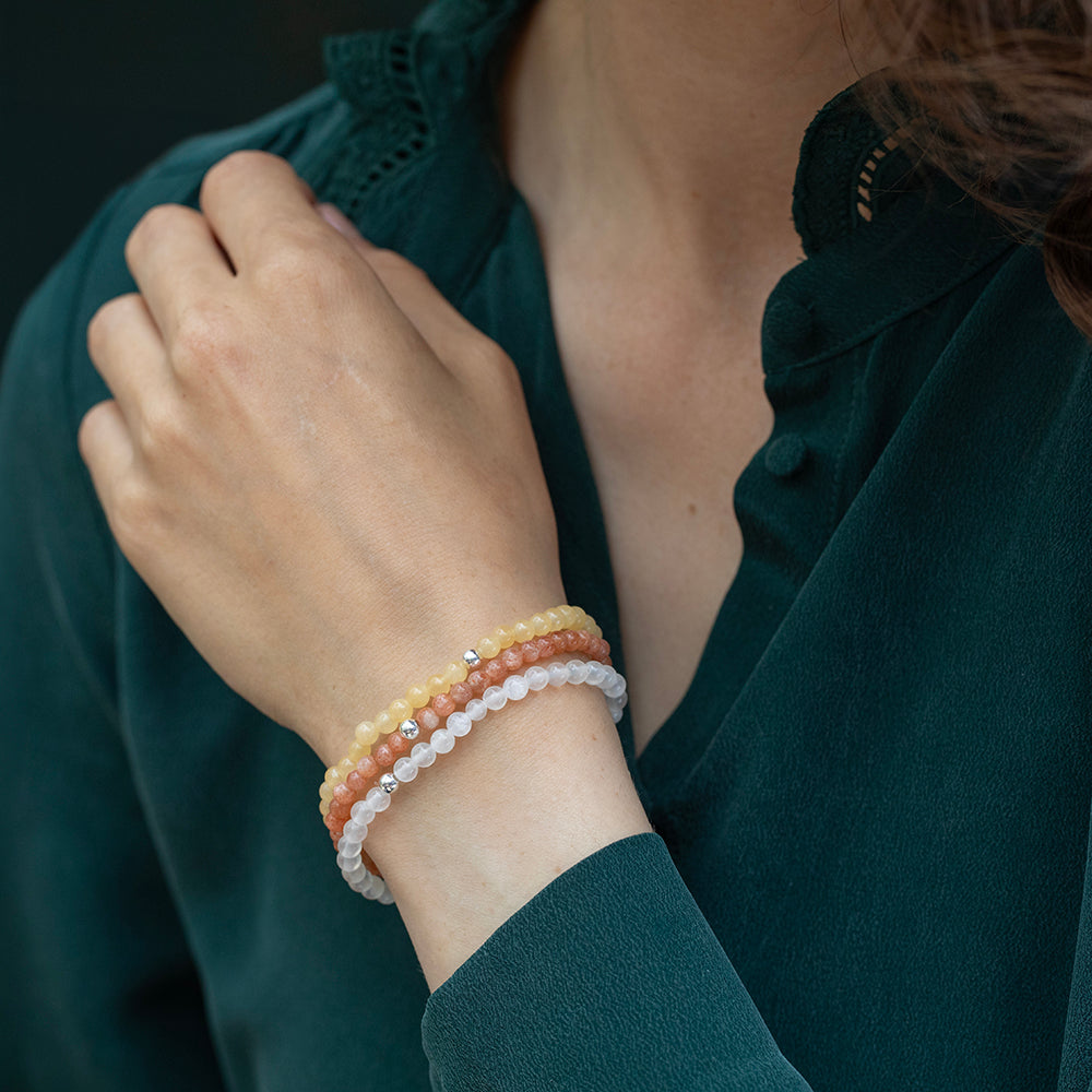 Joy and Positivity Bracelet Set - Djuna Studios