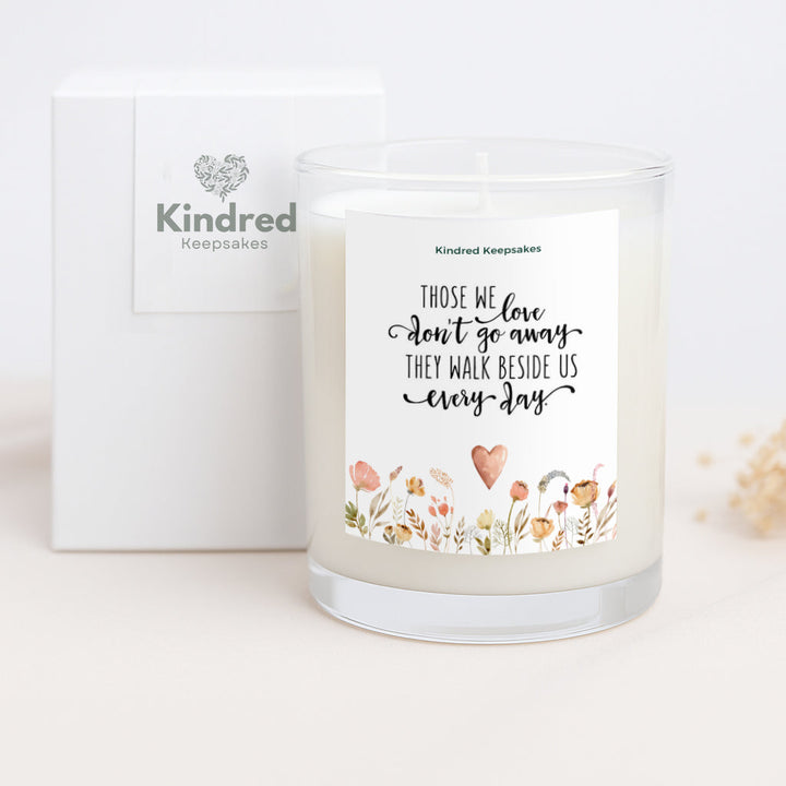 Memorial Candle Gift - Wildflowers