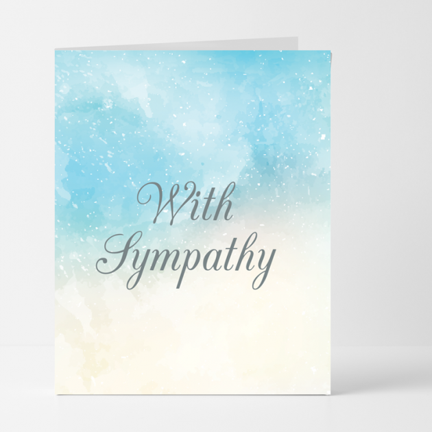 Hampers and Gifts to the UK - Send the With Sympathy Card 