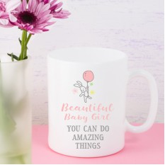Hampers and Gifts to the UK - Send the Beautiful Baby Girl Mug