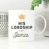 Hampers and Gifts to the UK - Send the Personalised Lord or Ladyship Mug Bouquet