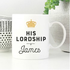 Hampers and Gifts to the UK - Send the His Lordship Mug 