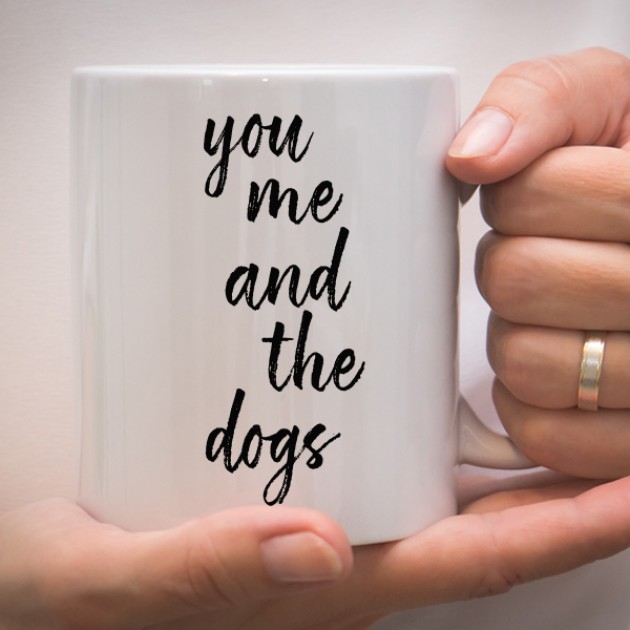 Hampers and Gifts to the UK - Send the You Me and the Dogs Mug