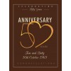 Hampers and Gifts to the UK - Send the 50th Wedding Anniversary Wine Gift 
