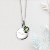 Hampers and Gifts to the UK - Send the Engraved August Birthstone Necklace