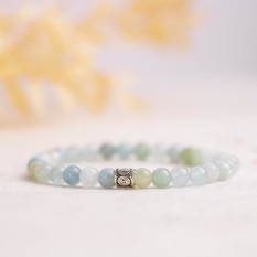 Hampers and Gifts to the UK - Send the Beryl Aquamarine Bracelet - Ayana Collection